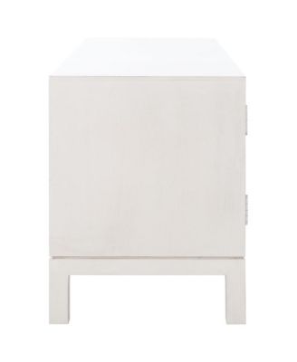 2-Door 1-Shelf Wood Storage Cabinet – Media Stand