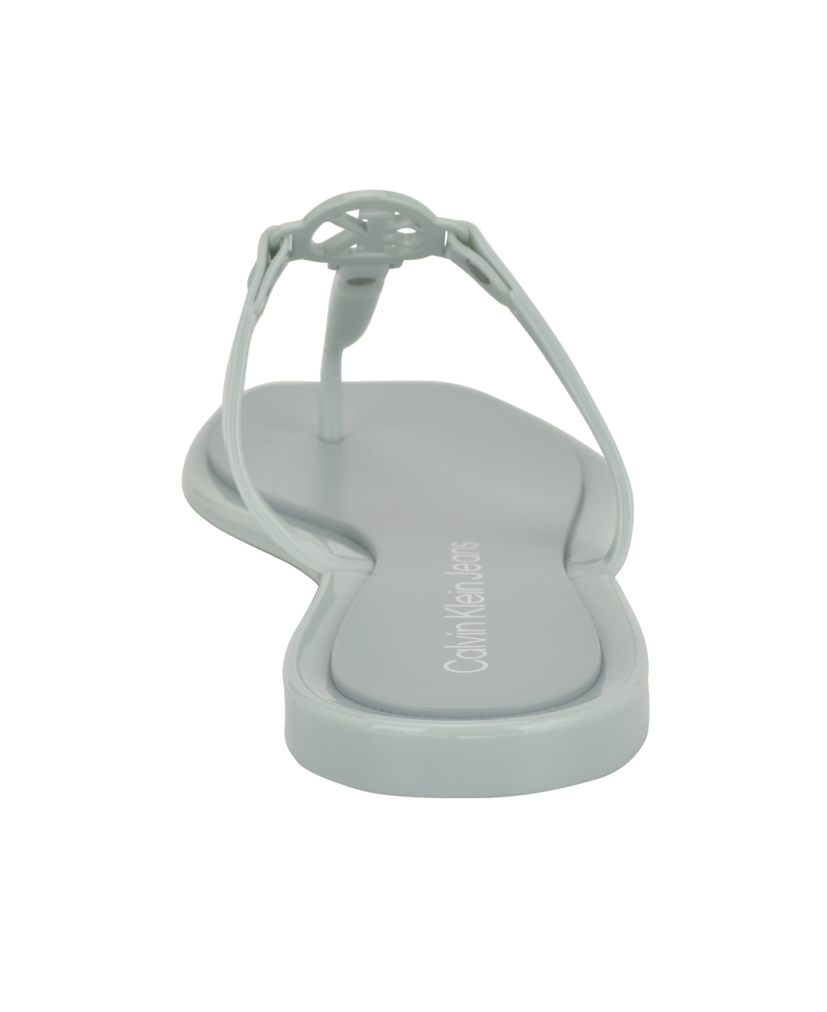 Calvin Klein Edhen Flip Flop In Light Sage Green