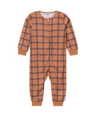 Baby Boys Footless Pajamas with Reverse Zipper, 3-Pack