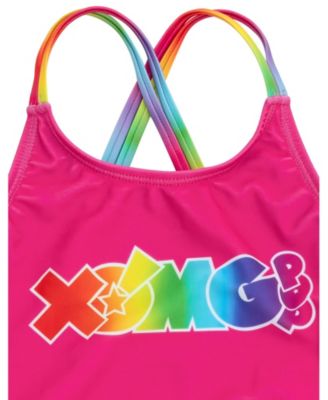 Little Girls One Piece Bathing Suit