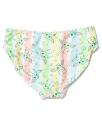 Little Girls Star Wars Yoda Rash Guard and Bikini Bottom