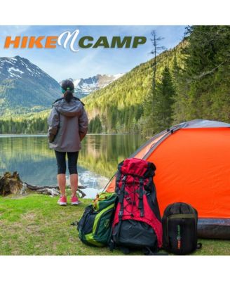 Double Sleeping Bag with Two Pillows – Lightweight & Waterproof Sleeping Bag for Adults or Teens, Includes Carrying Bag