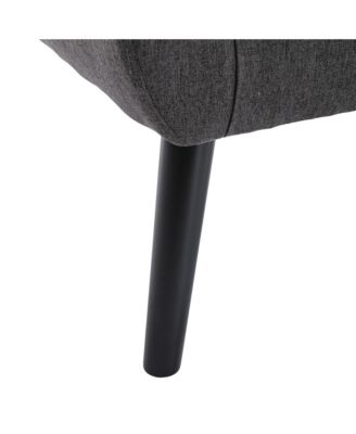 Streamdale Soft Linen Accent Chair for Living Room or Bedroom