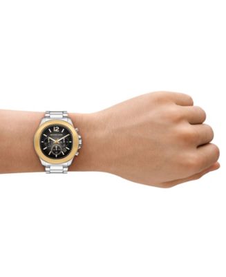 Men's Sage Chronograph Two-Tone Stainless-Steel Watch, 44mm