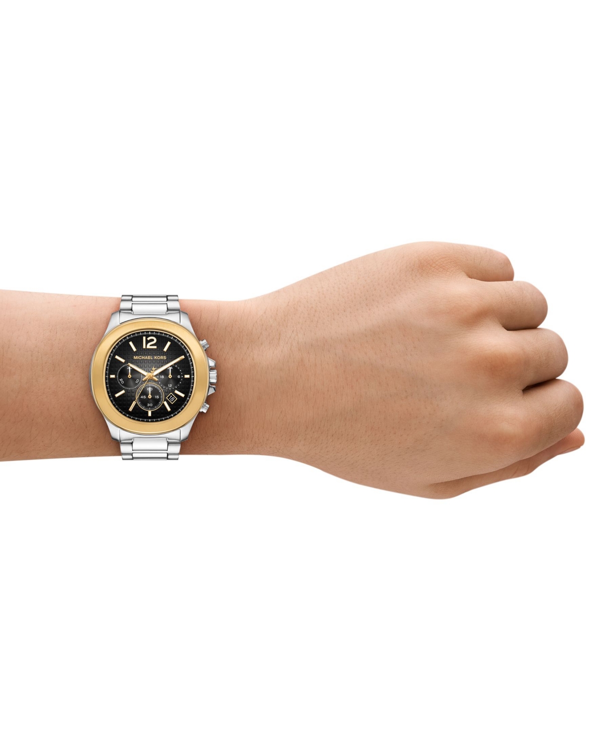 Michael Kors Sage Chronograph, 44mm In Silver-tone