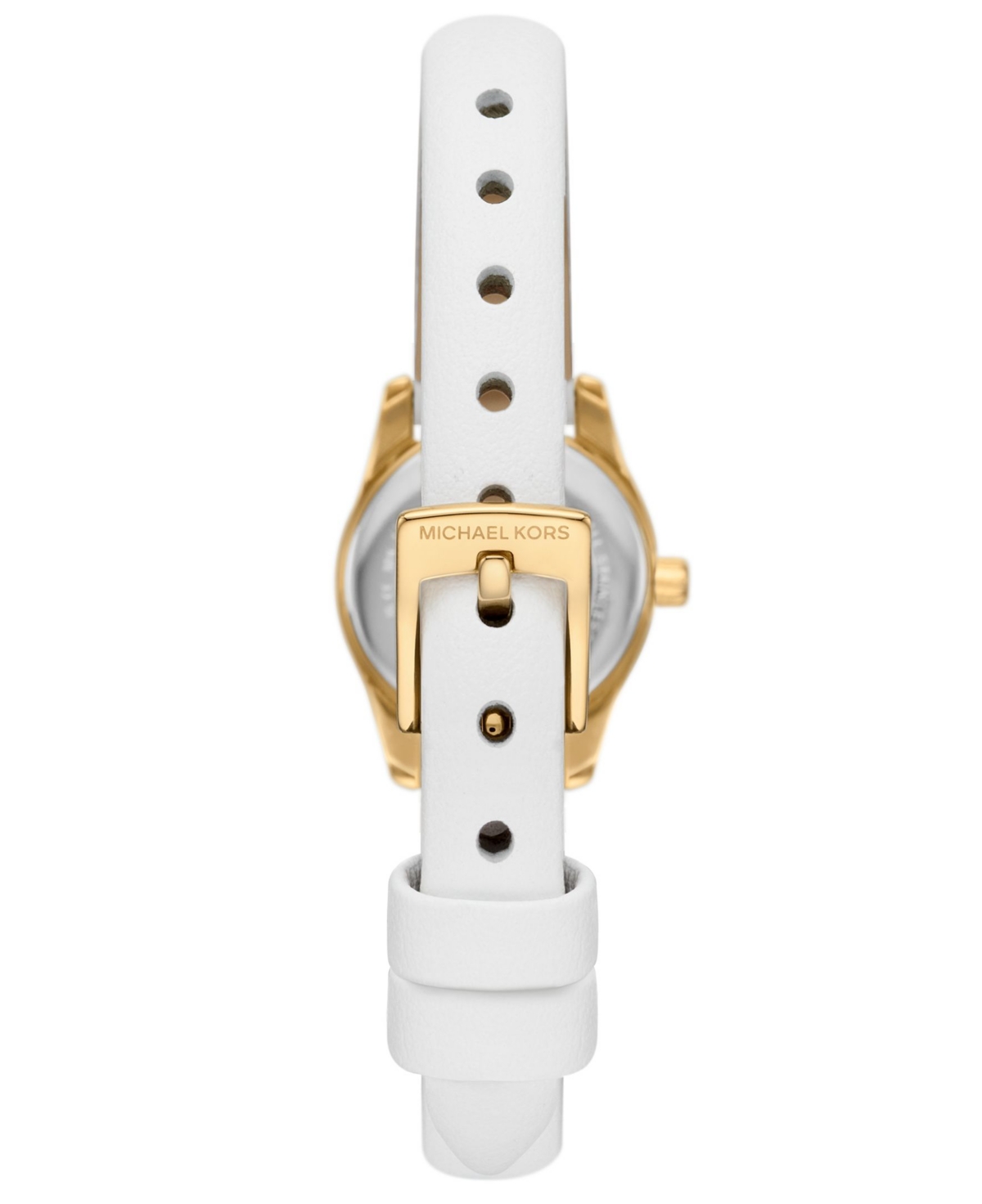 Michael Kors Micro Kensington Watch, 19mm In White