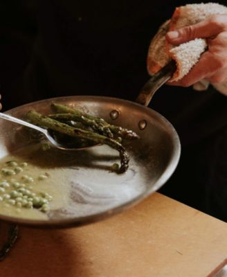 Stainless Steel Clad 10" Fry Pan