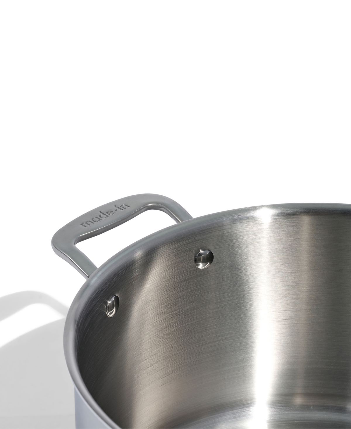 Made In Stainless Steel Clad 12-quart Stock Pot With Lid