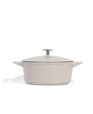 Enameled Cast Iron 5.5-Quarts Round Dutch Oven with Lid