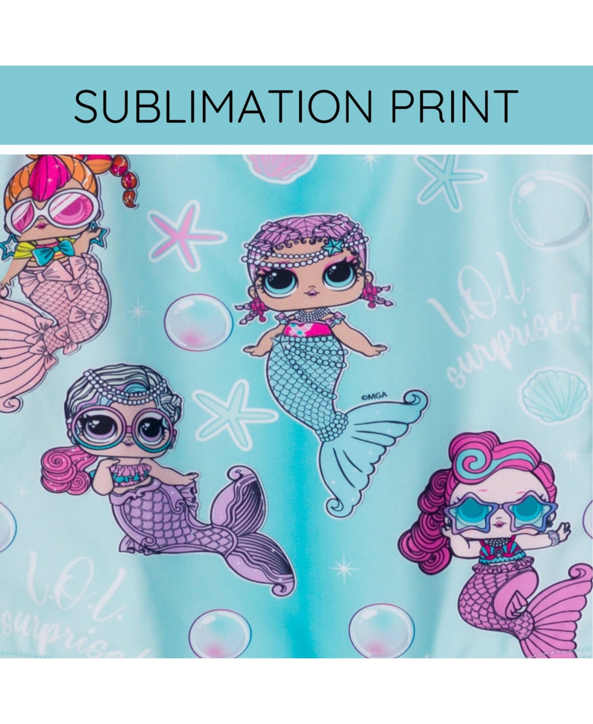 L.o.l. Surprise! Girls One Piece Bathing Suit