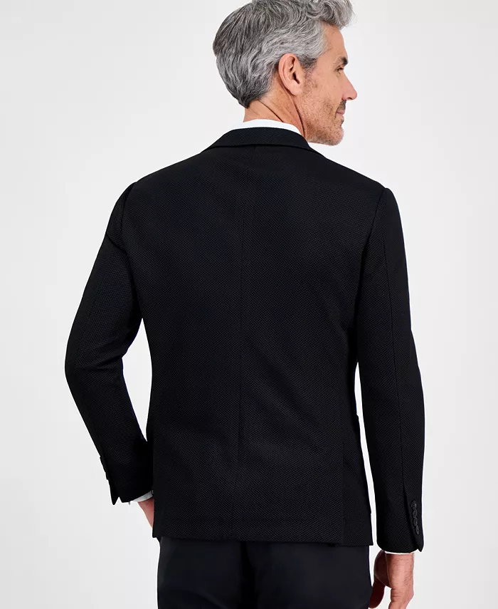 Men's Slim-Fit Waffle Stretch Sport Coat - thumbnail 6