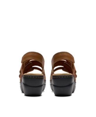 Merliah2 Bali Wedge Leather Casual Sandals