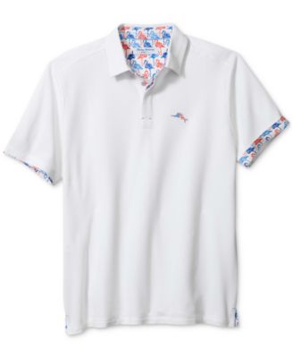 Tommy Bahama - Men's Flamingo Mingle 5 O'Clock Short Sleeve Polo Shirt