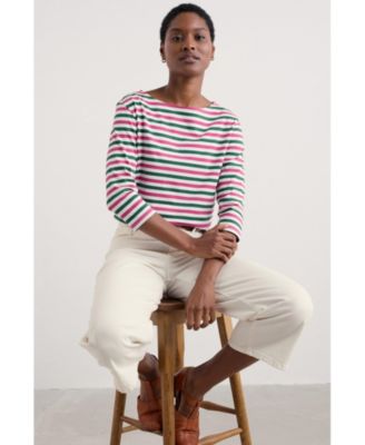 Women's Sailor Quarter Sleeve Top