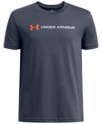 Under Armour - Big Boys Logo Wordmark Graphic T-Shirt