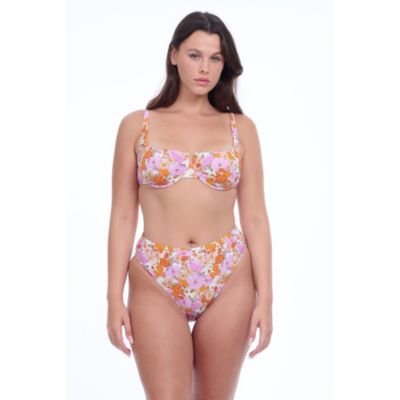 Women's Vintage Florals Underwire Bikini Top