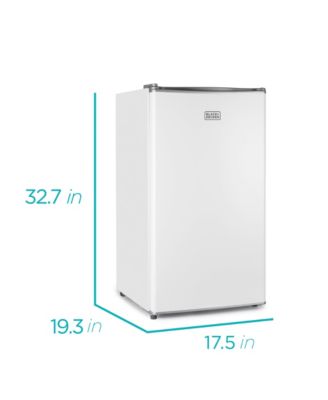3.2 cu. ft. Freestanding Mini Fridge with Freezer