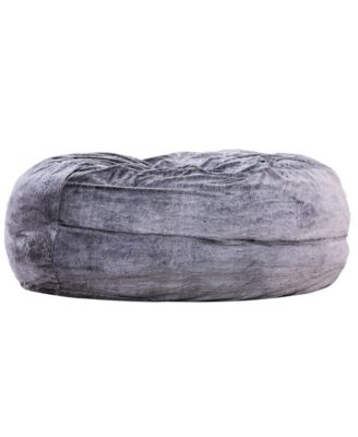 5" Bala Faux Fur Foam Bean Bag