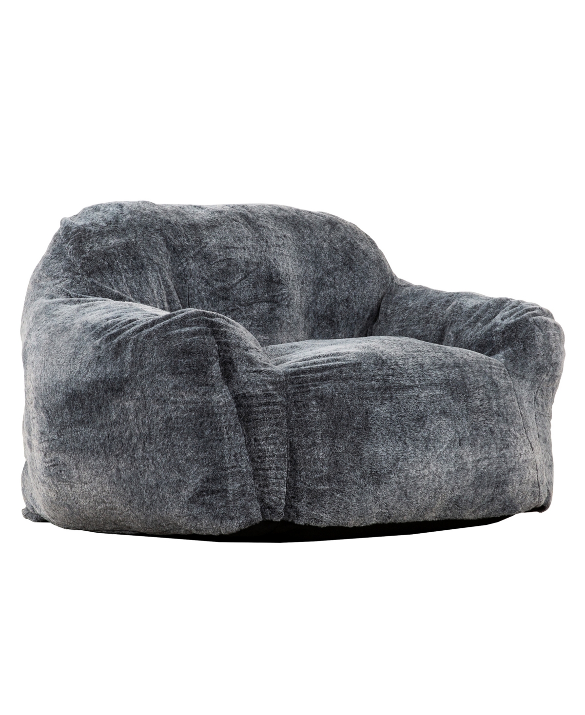Primo International 30" Tore Faux Fur Foam Bean Bag Chair