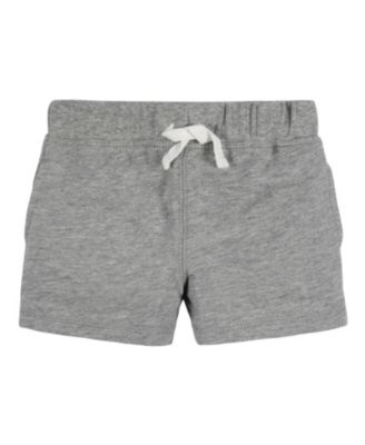 Baby Boys 3-Pack Pull-On Knit Shorts, Gray & Black, 18 Months