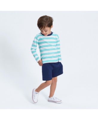 Baby Boys 3-Pack Pull-On Knit Shorts, Gray & Black, 18 Months