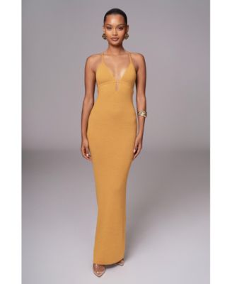 Women's Sun Rays Knit Maxi Dress
