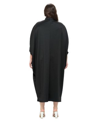 Plus Size Potter Cape Kaftan Midi Dress