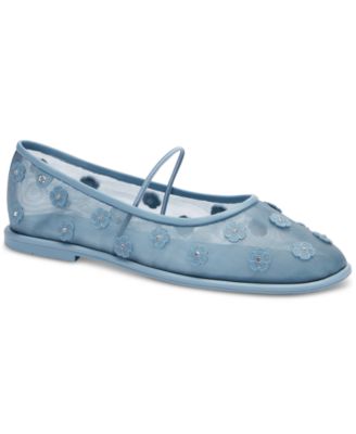 COACH - Women's Emilia Tea Rose Mesh Flats
