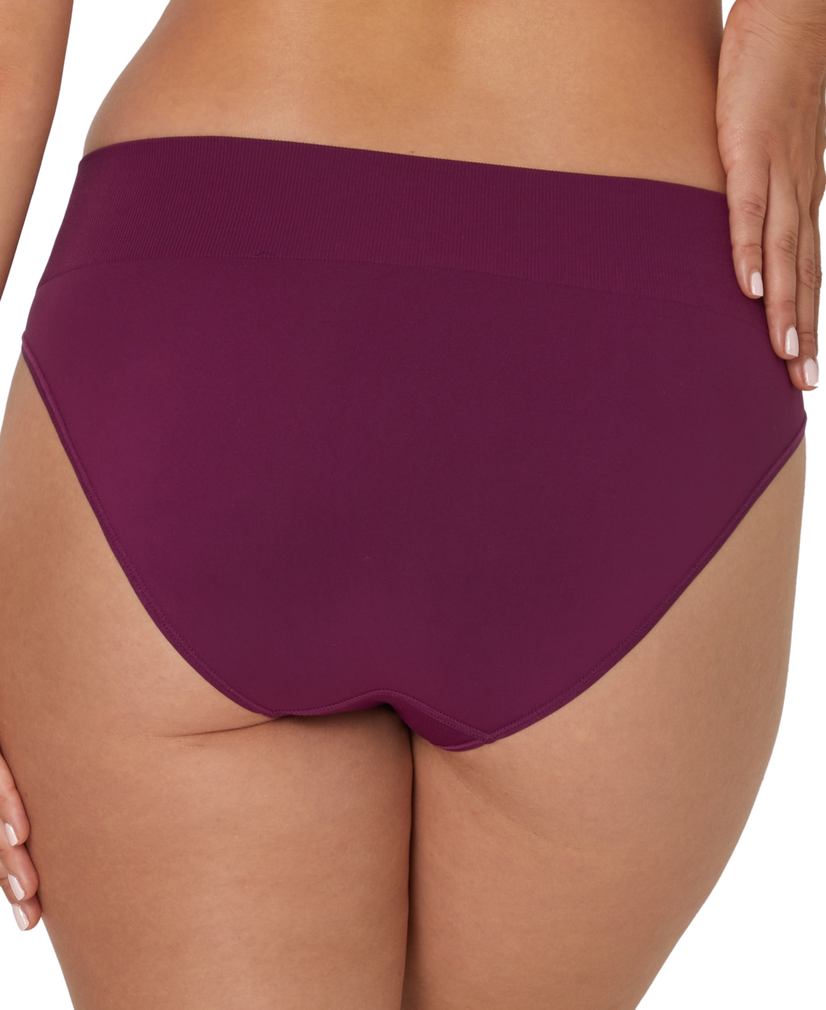 Shop Maidenform M Seamless High Leg Bikini Underwear Dm2317 In Autumn Orchid