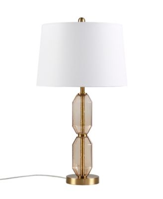 26.5" Zirconia Faceted Glass Table Lamp