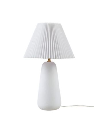 21" Veluna Textured Ceramic Table Lamp