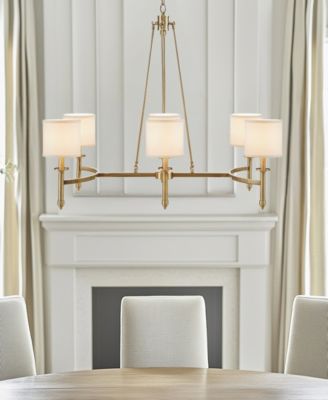 39.25" Elegenza 6-light Iron Chandelier