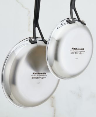 Stainless Steel 5-Ply Clad 10" Open Frypan