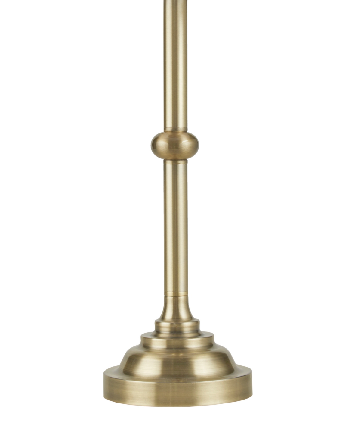 Hampton Hill 28" Aelorian Iron Table Lamp In Antique Brass