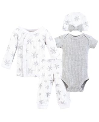 Hudson Baby ® 2-Pack Sugar and Spice Sleep and Play Coveralls in Red Bed Bath