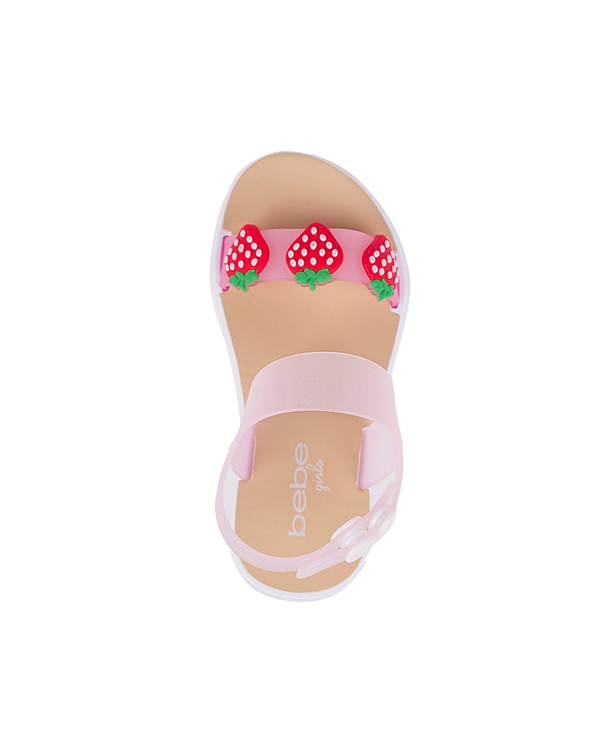 Bebe Toddler Girls Cute And Comfortable Summer Sandals In Red