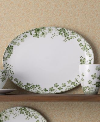 Bloomington Road Oval Platter, 14"