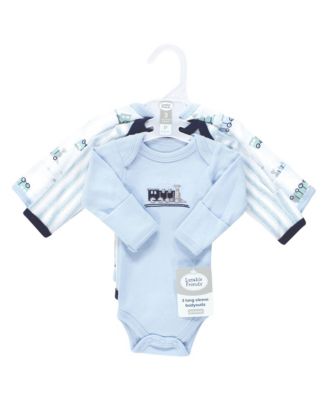 Long Sleeve Bodysuits 3pk- Baseball