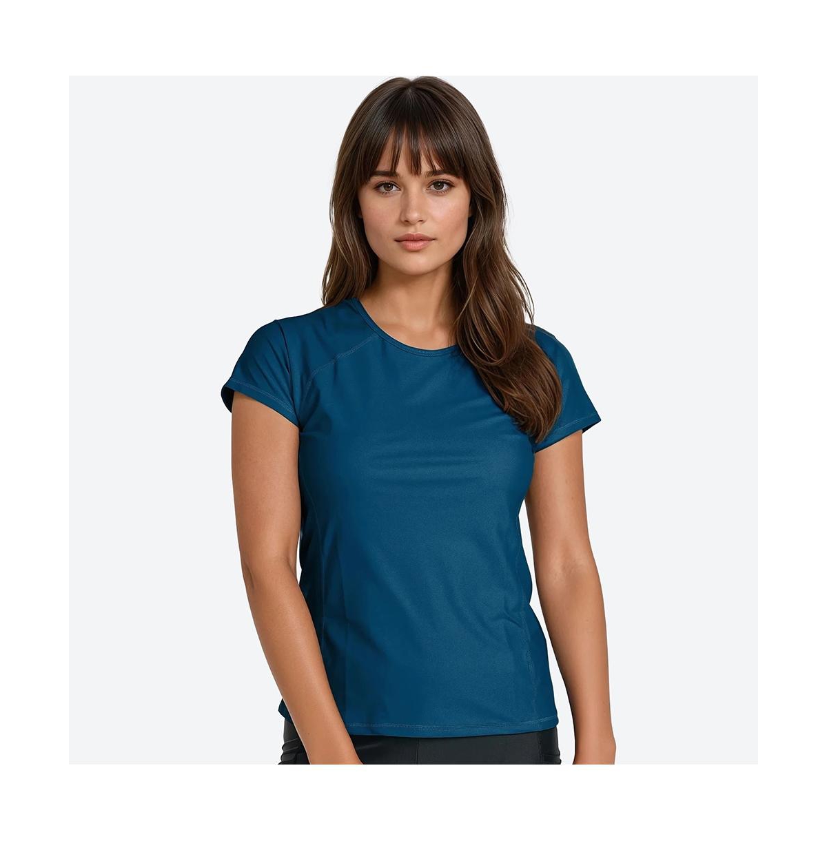 Women's Loose Fit Adele Swim Top - Navy