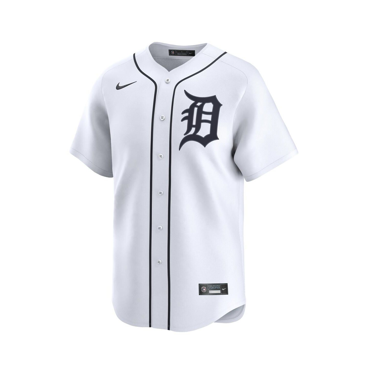 Мужской топ Nike Riley Greene White Detroit Tigers Home Limited Player Jersey — фото 3