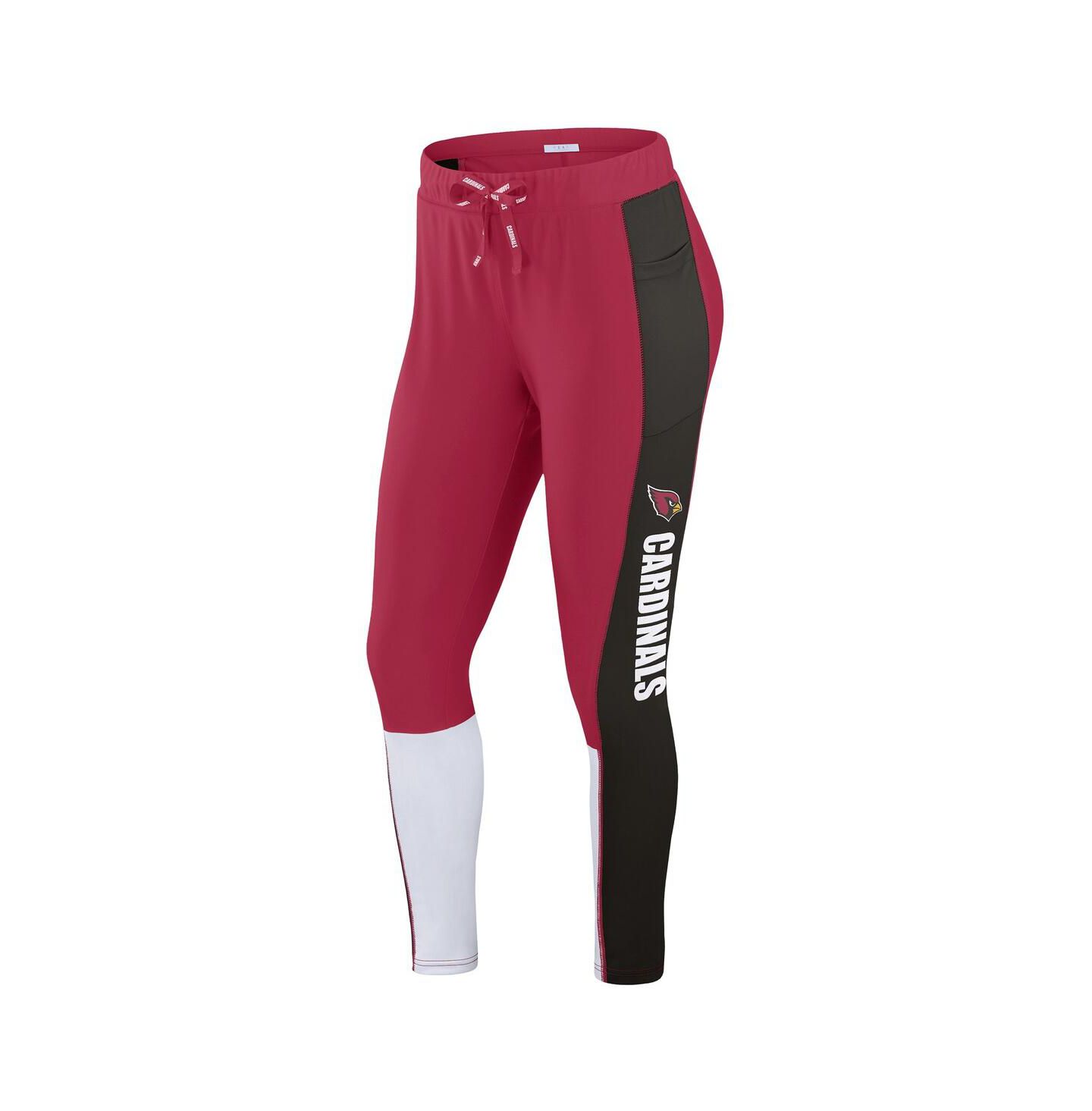 Женские леггинсы WEAR by Erin Andrews Cardinal/Black Arizona Cardinals Color Block — фото 5