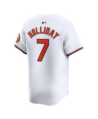 Men's Jackson Holliday White Baltimore Orioles Home Limited Player Jersey
