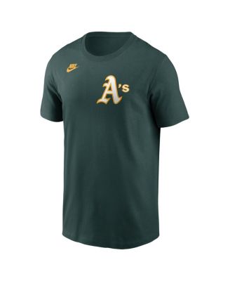 Men's Reggie Jackson Green Athletics Fuse Name Number T-Shirt