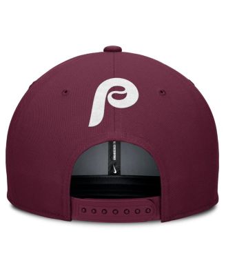 Men's Gray/Burgundy Philadelphia Phillies Pro Performance Snapback Hat