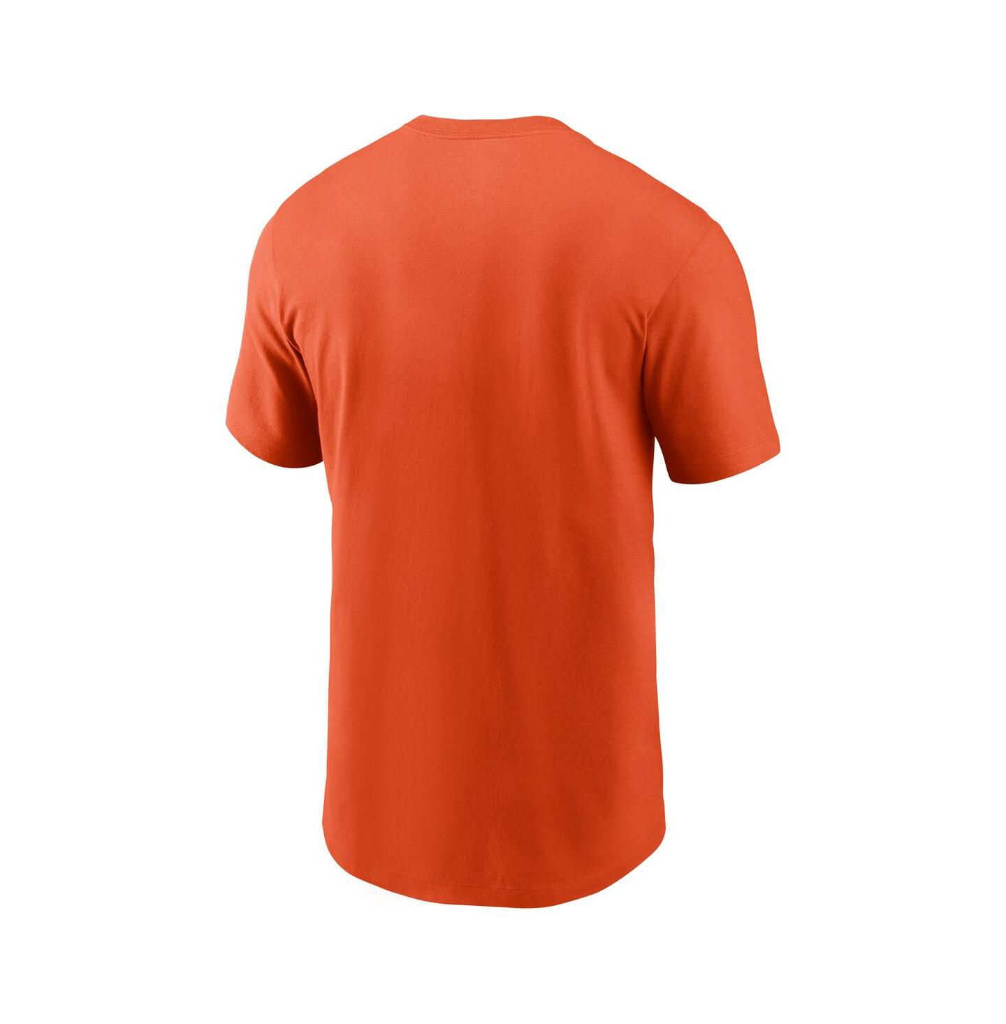 Мужская футболка Nike Orange Clemson Tigers Legacy Football Icon — фото 2