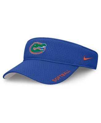 Nike - Men's and Women's Royal Florida Gators 2025 Dugout Softball Ace Performance Adjustable Visor Hat