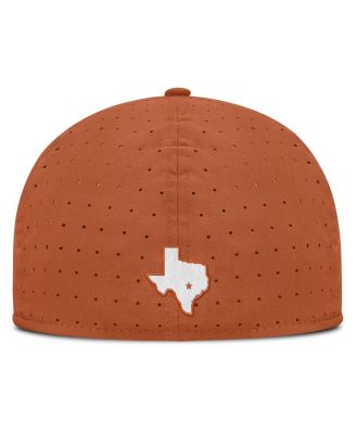 Men's Texas Orange Texas Longhorns On-Field Dugout True Performance Fitted Hat