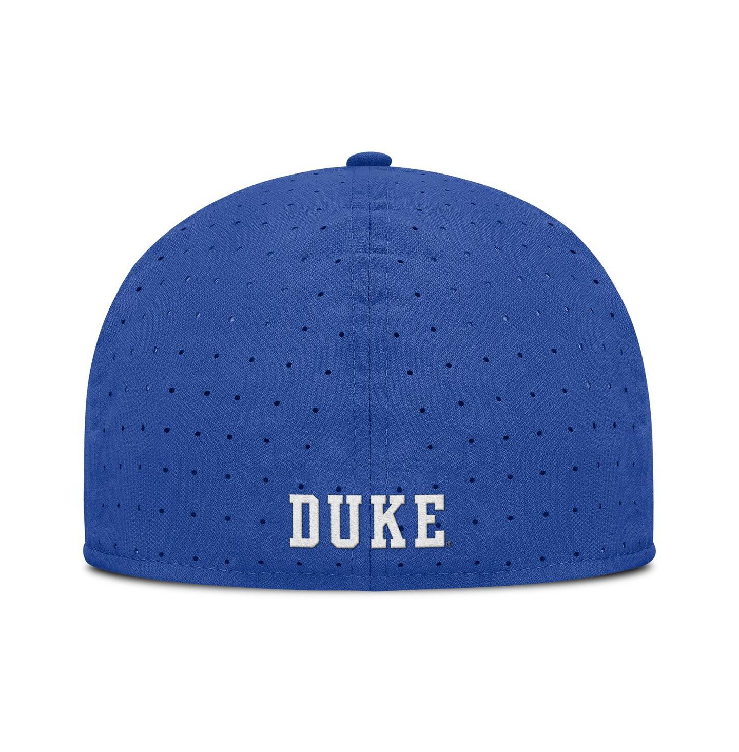 Мужская кепка Nike Royal Duke Blue Devils On-Field Dugout True Performance Fitted Hat — фото 2