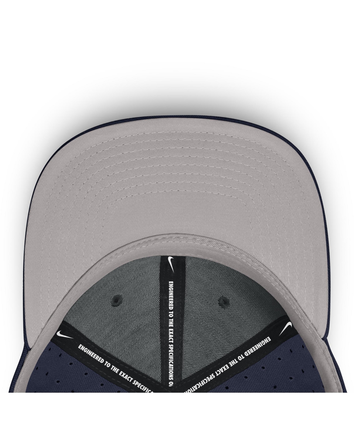 Nike Men's Navy Michigan Wolverines On-Field Dugout True Performance Fitted Hat