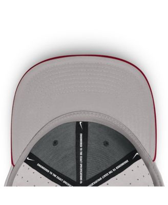 Men's Gray Alabama Crimson Tide On-Field Dugout True Performance Fitted Hat